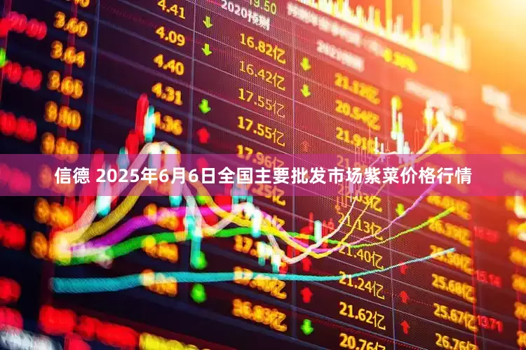 信德 2025年6月6日全国主要批发市场紫菜价格行情